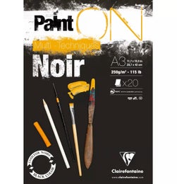 CLAIREFONTAINE PaintON PAD A4, 250G