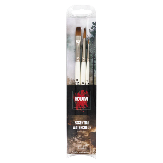 Penselset f&ouml;r akvarell