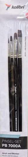 Kolibri Penselset f&ouml;r Akryl och Olja PB7000A
