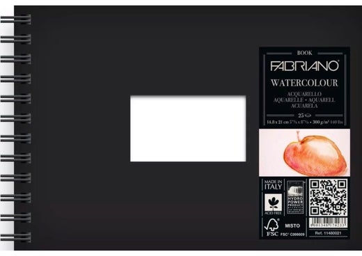 Fabriano Akvarellbok 300 g/m&sup2;